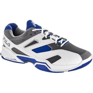 Fila Sentinel Fila Mens Tennis Shoes White/Pure Cobalt/Mountain Gray