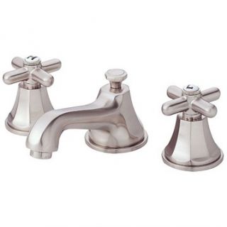 Danze® Brandywood™ Widespread Cross Handle Lavatory Faucets   Brushed