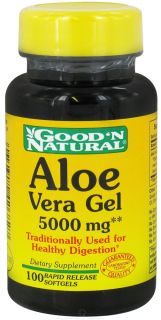Good N Natural   Aloe Vera Gel   100 Softgels