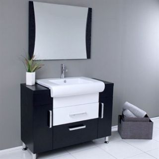 Fresca Vita Modern Bathroom Vanity with Wenge Wood Finish