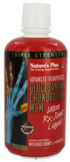 Natures Plus   Triple Strength Glucosamine Chondroitin MSM Mixed Berry   30 oz.