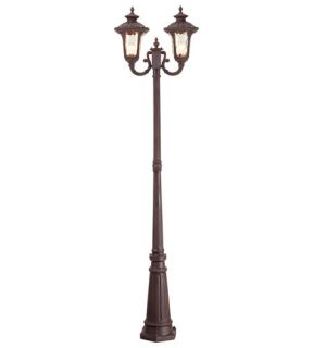 Oxford 2 Light Post Lights & Accessories in Imperial Bronze 7660 58