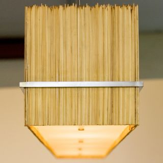 Bamboo Linear Suspension Light