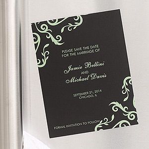 Save The Date Wedding Announcement Magnets