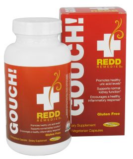 Redd Remedies   Gouch Joint Health Support   120 Vegetarian Capsules