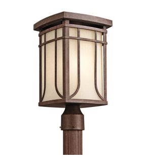 Riverbank 1 Light Post Lights & Accessories in Aged Bronze 49150AGZ