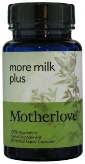Motherlove   More Milk Plus   60 Vegetarian Capsules