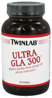 Twinlab   Ultra GLA 300   60 Softgels