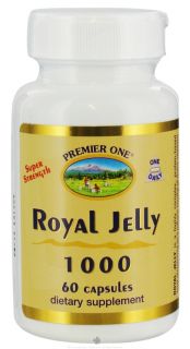 Premier One   Royal Jelly 1000   60 Capsules