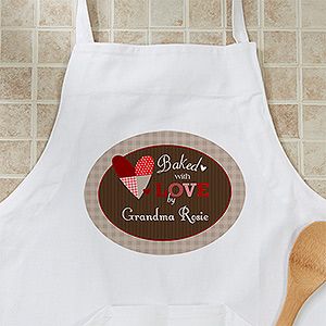Personalized Aprons   Baked With Love