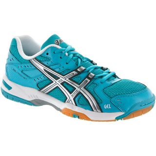 ASICS GEL Rocket 6 ASICS Womens Indoor, Squash, Racquetball Shoes Turquoise/Si