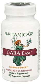 Vitanica   GABA Ease Calming Support   60 Vegetarian Capsules