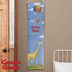Personalized Growth Chart   Curious George
