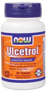 NOW Foods   Ulcetrol With Pepsin Gi   60 Tablets