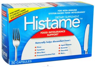 Naturally Vitamins   Histame Food Intolerance Support   30 Capsules