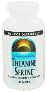 Source Naturals   Theanine Serene   120 Tablets