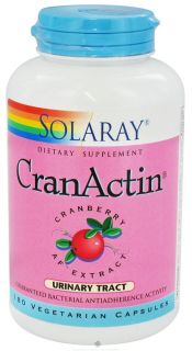 Solaray   CranActin Cranberry AF Extract 400 mg.   180 Vegetarian Capsules
