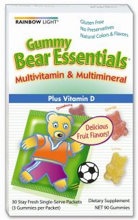 Rainbow Light   Gummy Bear Essentials Multivitamin & Multimineral   30 Packet(s)