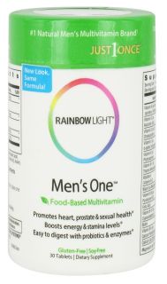 Rainbow Light   Mens One Food Based Multivitamin   30 Tablets