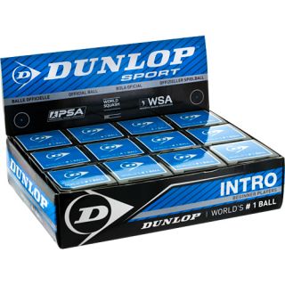Dunlop Intro Ball 12 Balls Dunlop Squash Balls