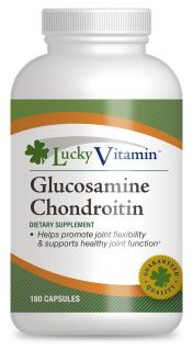 LuckyVitamin   Glucosamine Chondroitin   180 Capsules