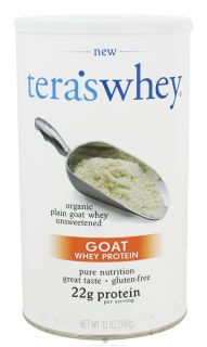 Teras Whey   Goat Whey Protein Plain   12 oz.
