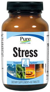 Pure Essence Labs   Stress 4 Way Support System   60 Tablets