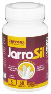 Jarrow Formulas   JarroSil Activated Silicon 5 mg.   60 Capsules