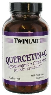Twinlab   Quercetin + C   100 Capsules