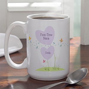 New Grandma Personalized Large Coffee Mug