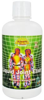 Dynamic Health   Joint Elixir Liquid Pineapple & Mango   32 oz.