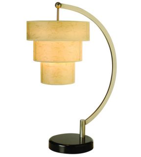 Astoria 1 Light Table Lamps in Brushed Nickel TT9202