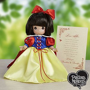 Precious Moments Snow White Doll with Personalized Letter