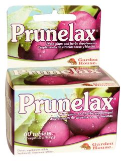 Prunelax   Ciruelax Dried Plum and Senna Laxative Supplement   60 Tablets