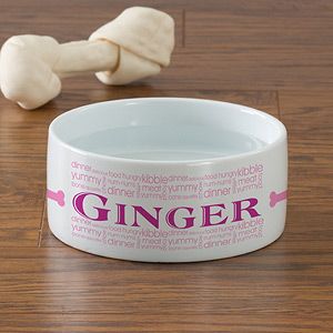 Personalized Small Dog Bowls   Doggie Delights