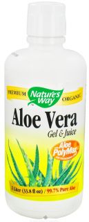 Natures Way   Aloe Vera Gel & Juice   1 Liter