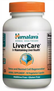 Himalaya Herbal Healthcare   LiverCare for Maintaining Liver Health   90 Vegetarian Capsules