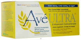 American BioSciences   Ave Ultra (Avemar Fermented Wheat Germ Extract) Orange   30 Packet(s)