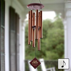 Personalized Wind Chimes   Welcome To Our Home