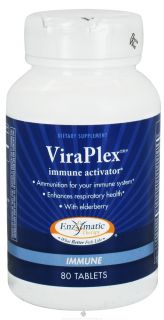 Enzymatic Therapy   ViraPlex Immune Activator   80 Tablets