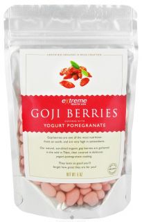 Extreme Health USA   Goji Berries covered with Pomegranate Yogurt   6 oz.