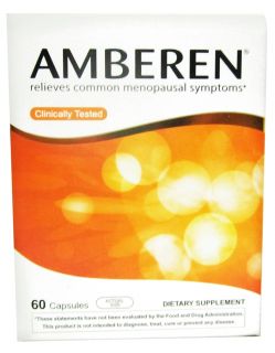 Amberen   Relieves Common Menopausal Symptoms   60 Capsules