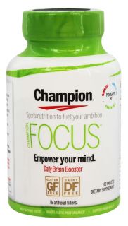 Champion Naturals   Focus Daily Brain Booster   60 Tablets