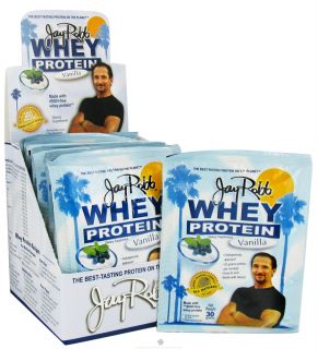 Jay Robb   Whey Protein Isolate Powder Vanilla   12 Packet(s)