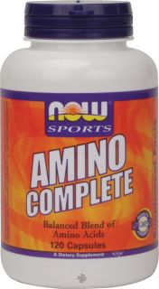 NOW Foods   Amino Complete   120 Capsules