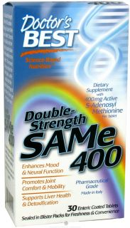 Doctors Best   Sam e 400 mg.   30 Enteric Coated Tablets