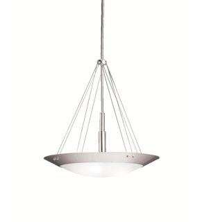 Structures 3 Light Pendants in Brushed Nickel 3244NI