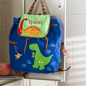 Personalized Kids Backpacks   Dinosaurs