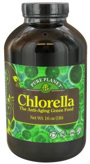 Pure Planet   Chlorella Anti Aging Green Food   16 oz.