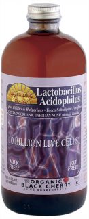 Dynamic Health   Lactobacillus Acidophilus Liquid 10 Billion Live Cells Organic Black Cherry   16 oz.